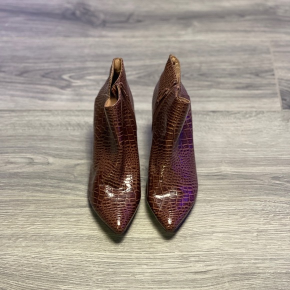 Brown Python Lindy Boots - Picture 2 of 6